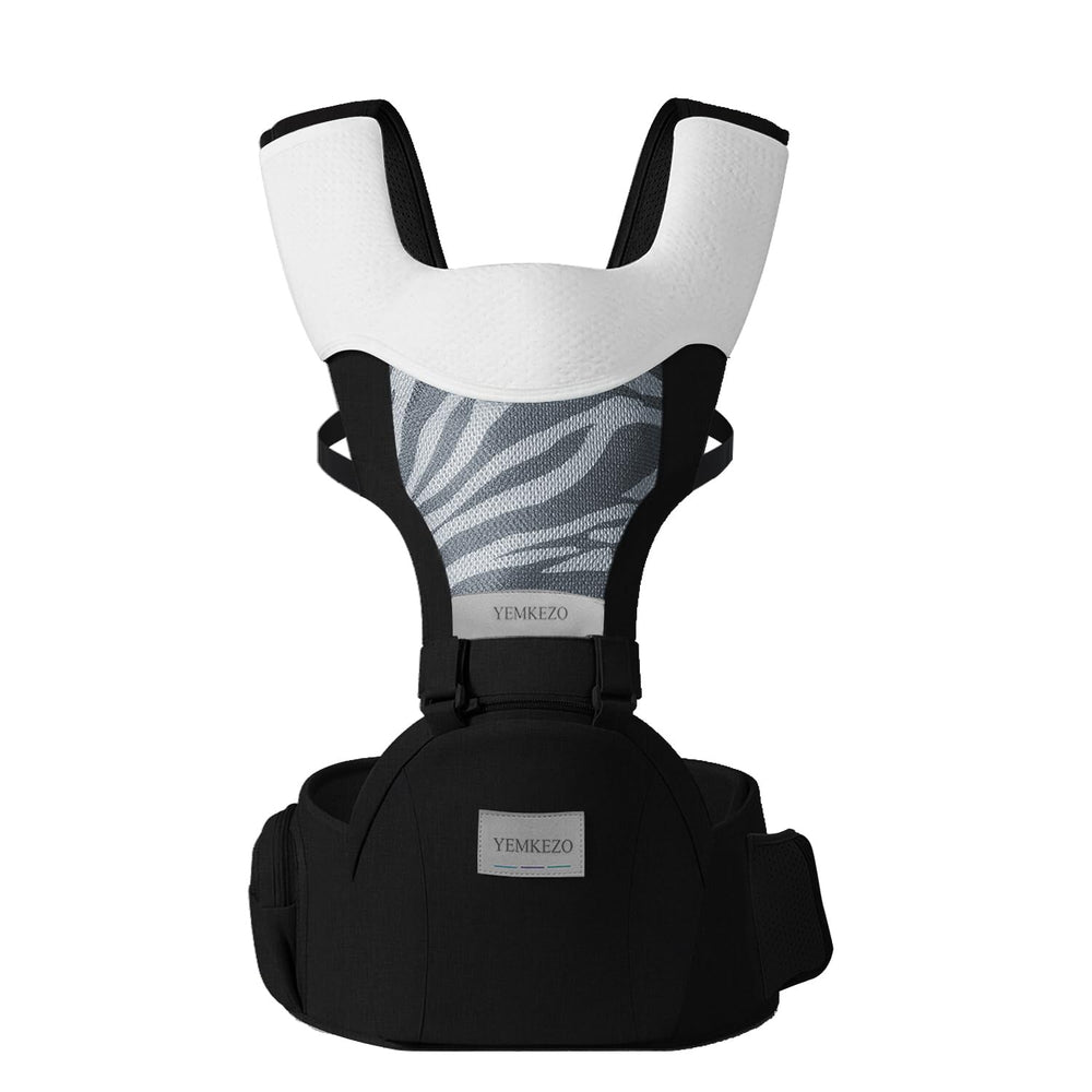 YEMKEZO removable hip seat enables quick carrying style changes.