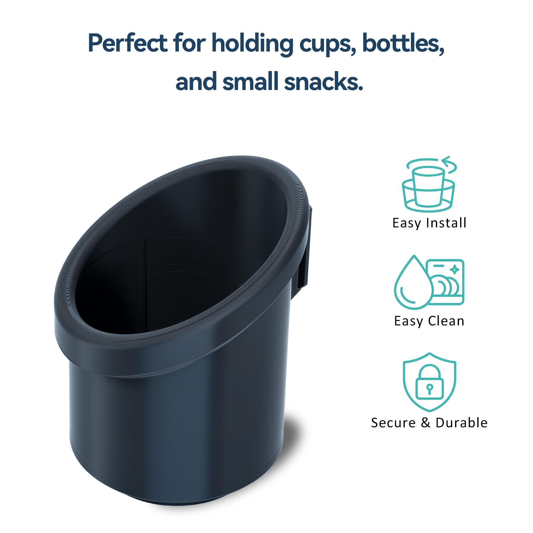 YENANA Graco 4Ever DLX cup holder installation, easy snap-in setup for quick replacement.