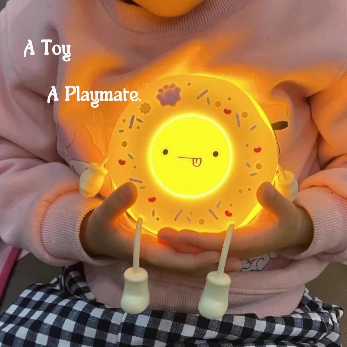 Yenergy durable silicone night light is safe for sensitive sleepers
