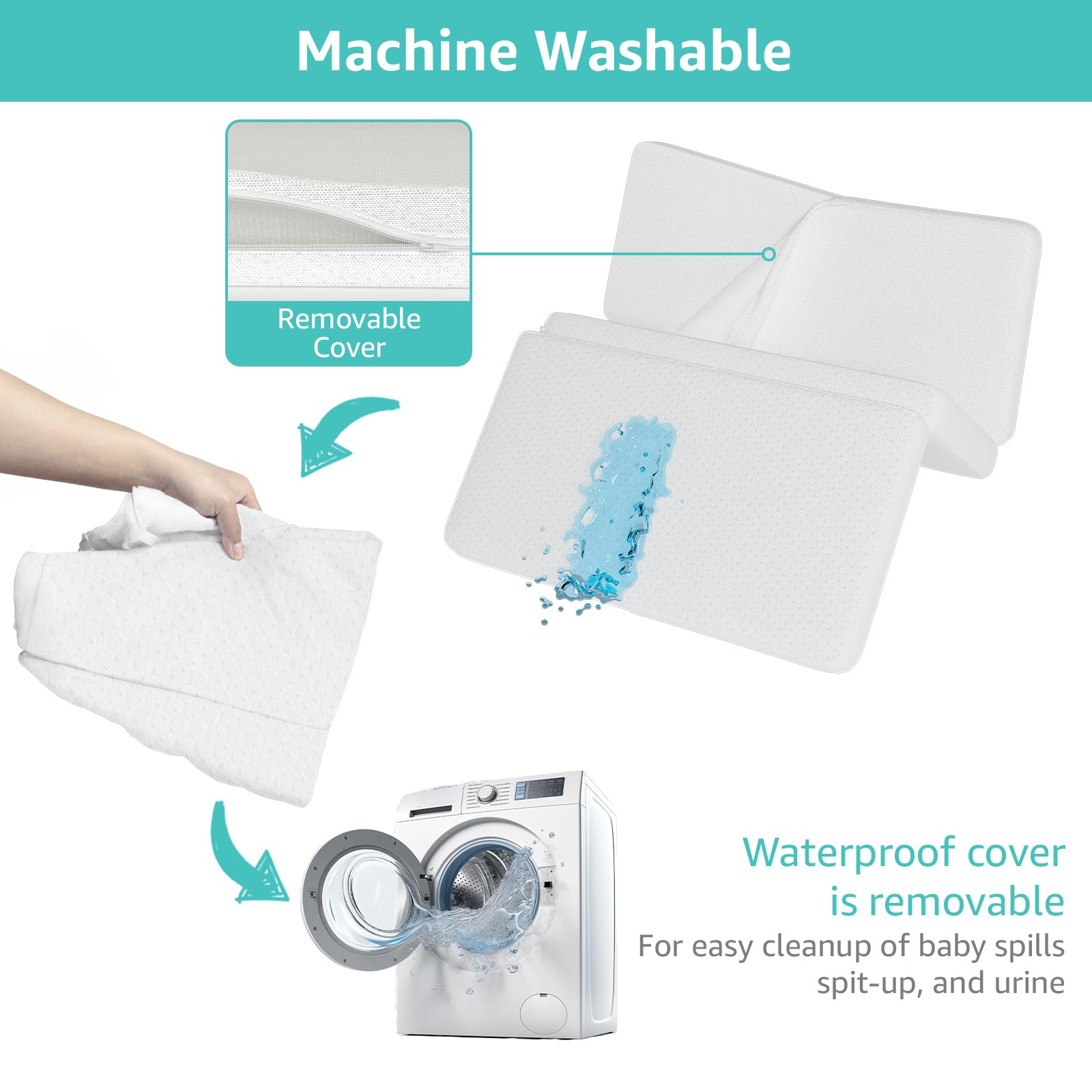YENING breathable 1.25-inch pad supports comfortable sleep