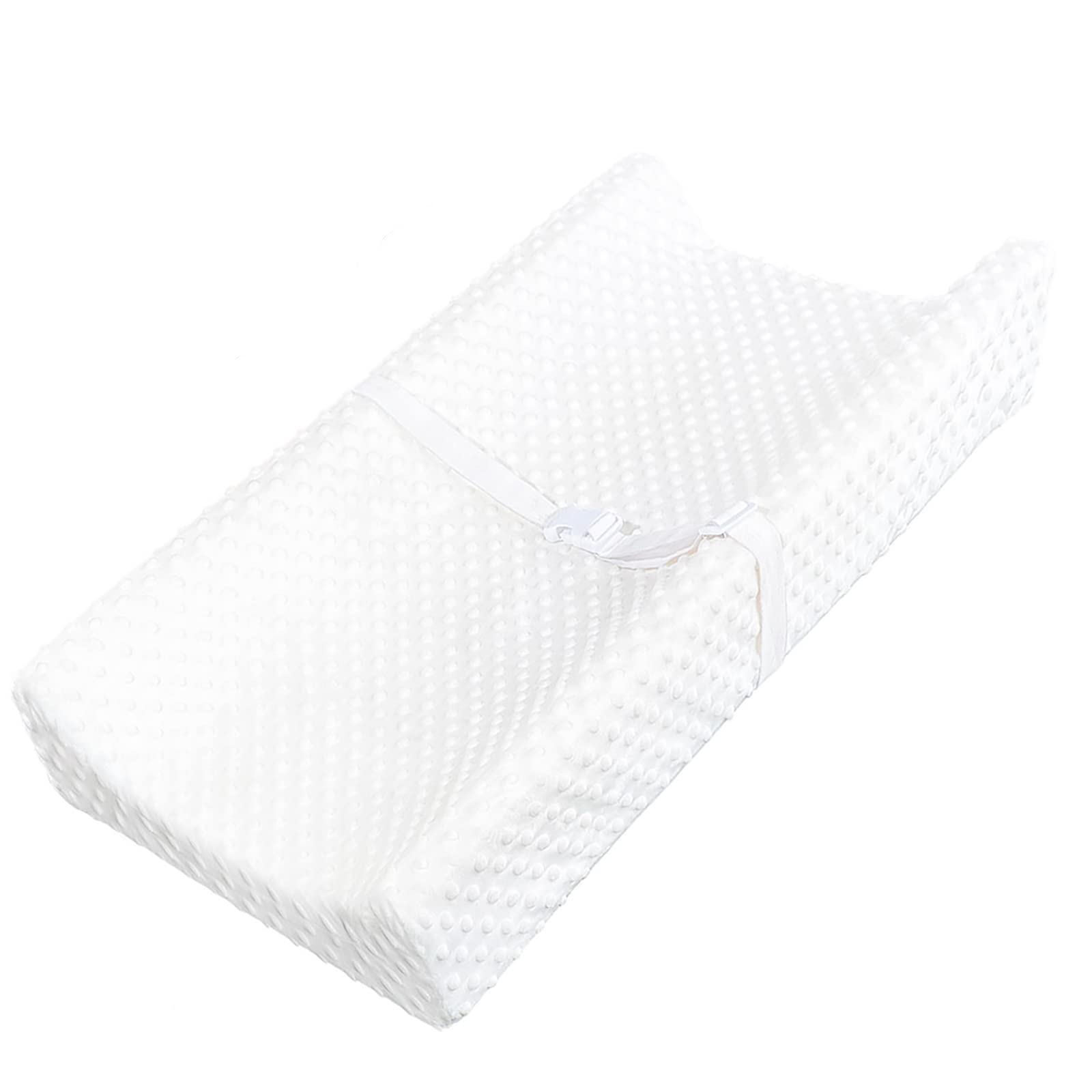 YENING mini changing pad cover-top with soft dotted fabric for easy cleaning