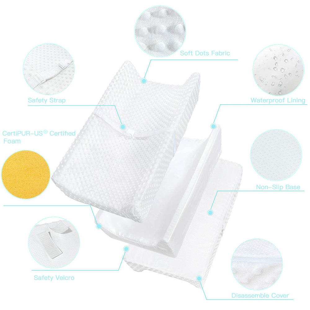 YENING foam-core pad providing cushioned comfort during diaper changes