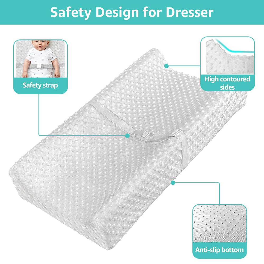 YENING pad uses CertiPUR-US foam for cushioned support and safety