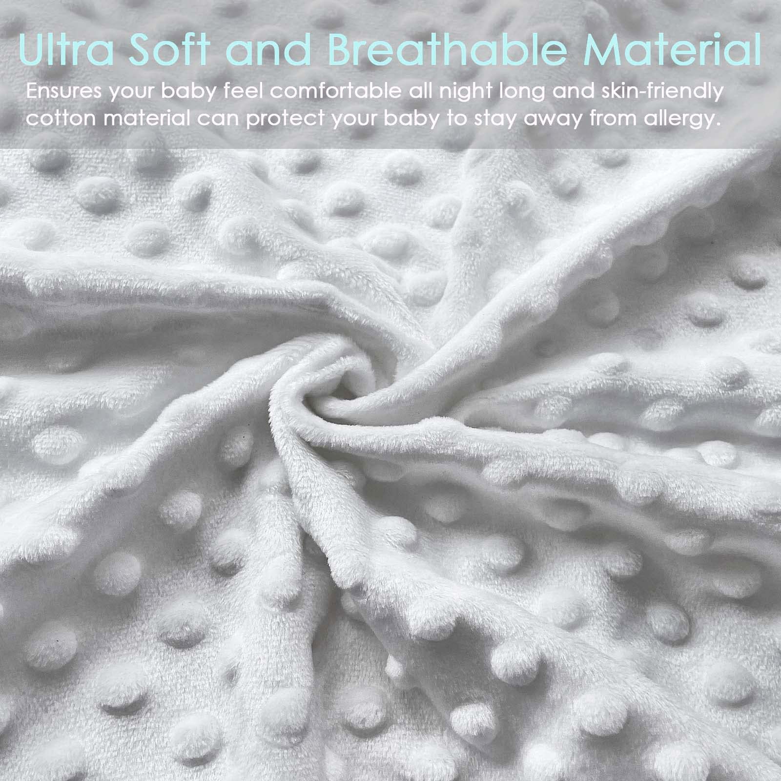 YENING mini changing pad non-slip base prevents shifting on smooth surfaces.