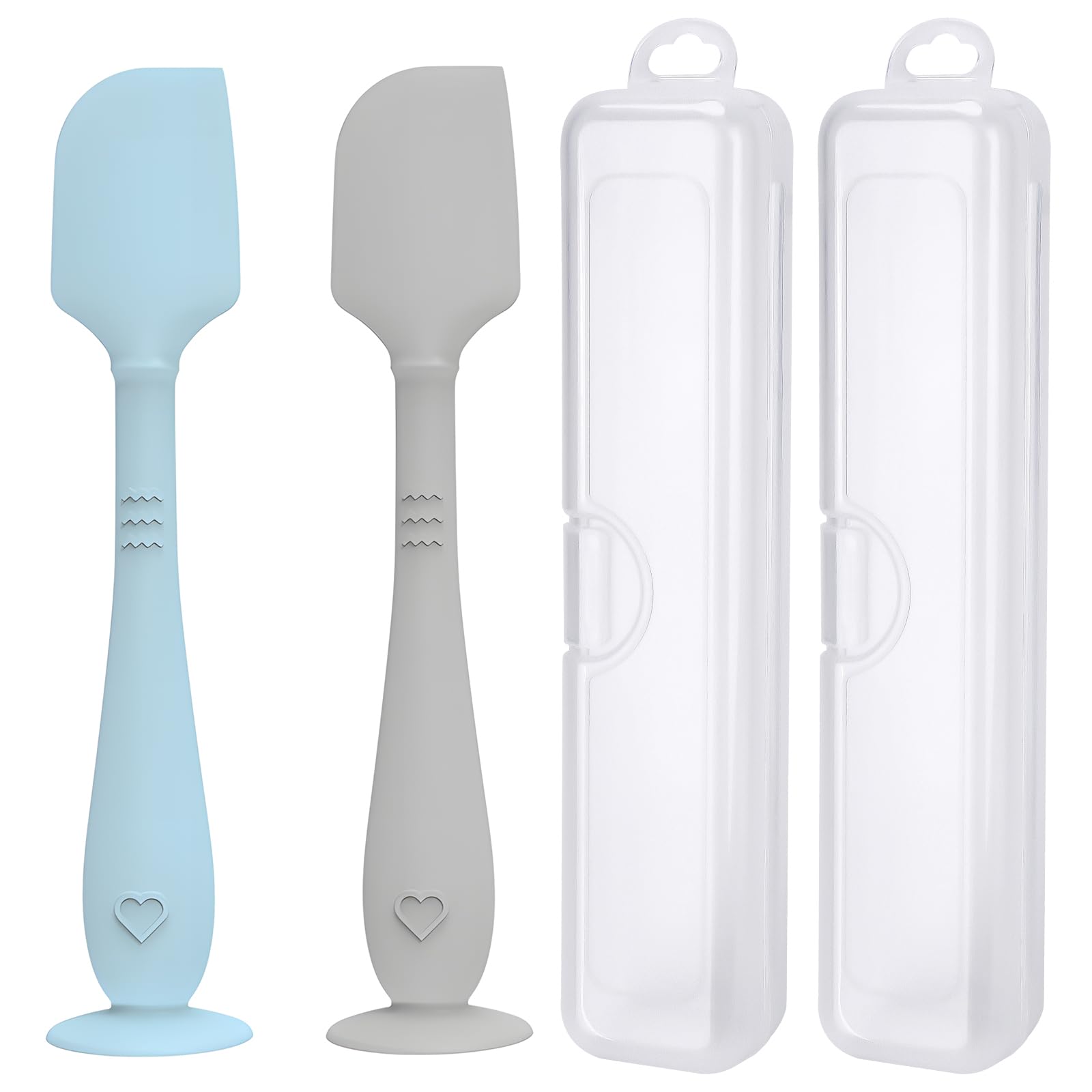 YENLNI diaper cream spatula with suction base for mess-free changes