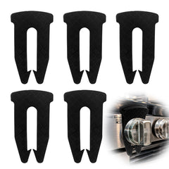 YENOVO gas stove knob locks pack five in black for safer cooking around kids and pets.