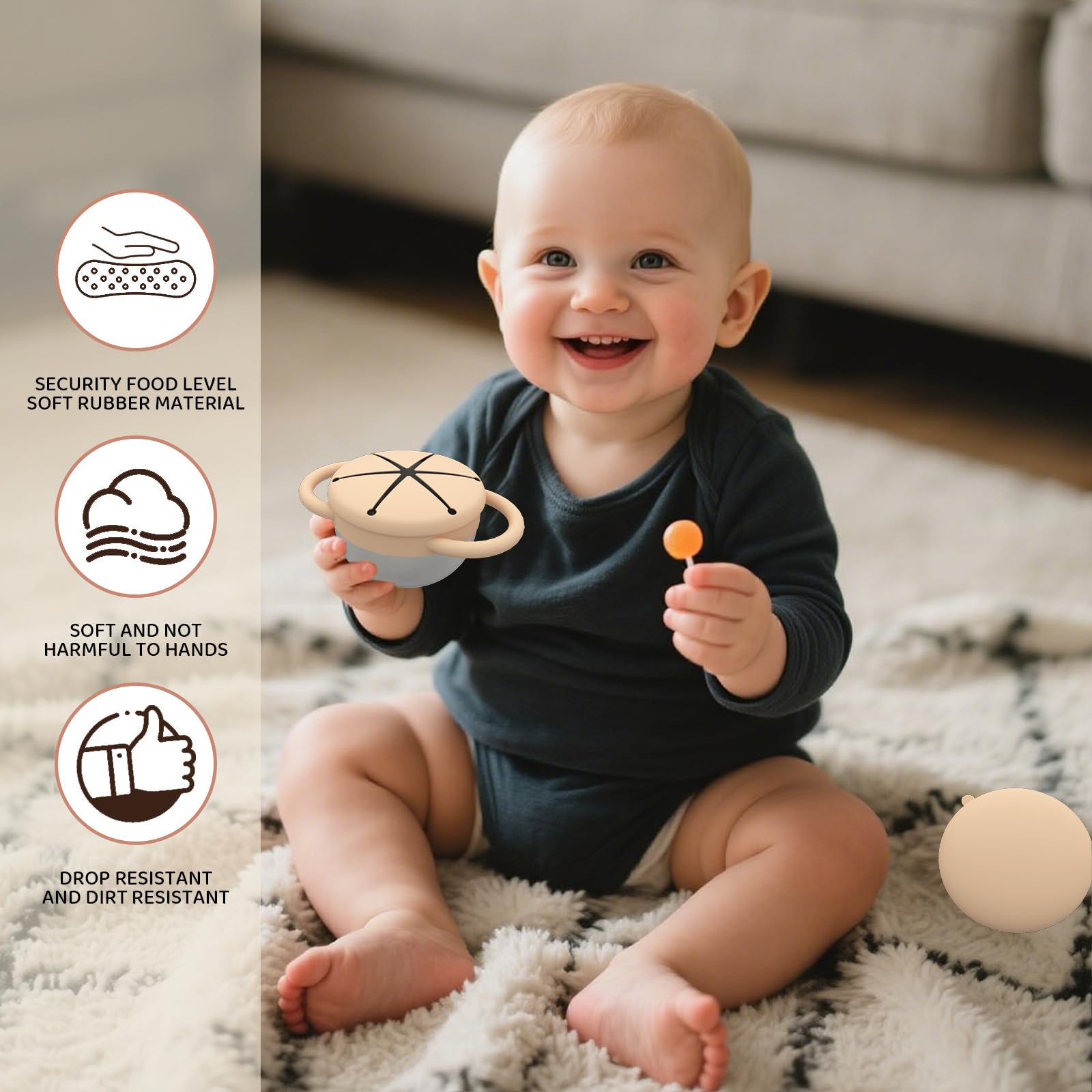 Yeomant food-grade materials, BPA-free and lead-free for family safety.
