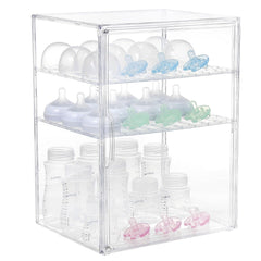 YESGIRL 3-Tier Bottle Organizer keeps bottles neatly organized and accessible