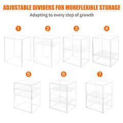 YESGIRL bottle nipples and pump parts organized in one spot
