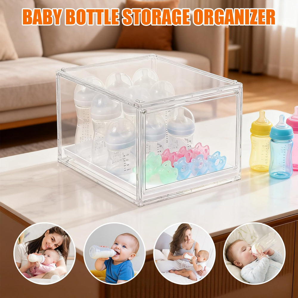 YESGIRL magnetic clasp closed-door design keeps items dust-free.