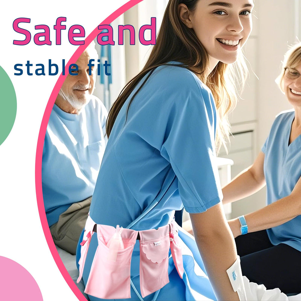 Yesito adjustable waist belt and neck strap fit every body type.