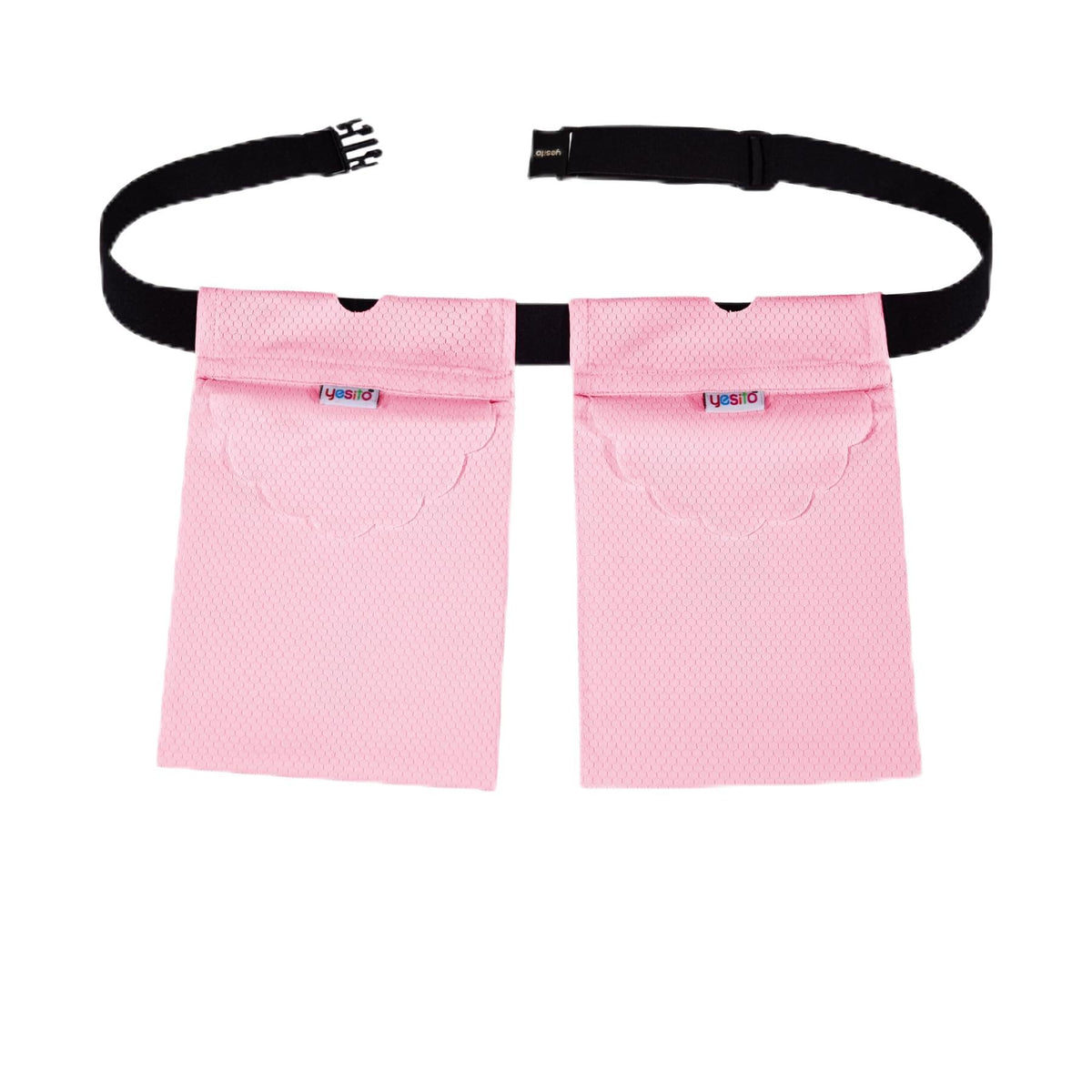 Yesito pink mastectomy drainage pouch with waist belt for secure daily wear