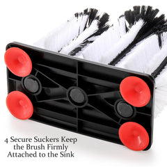 Yesland Water Bottle Cleaning Brush triple-head detachable for versatile use.