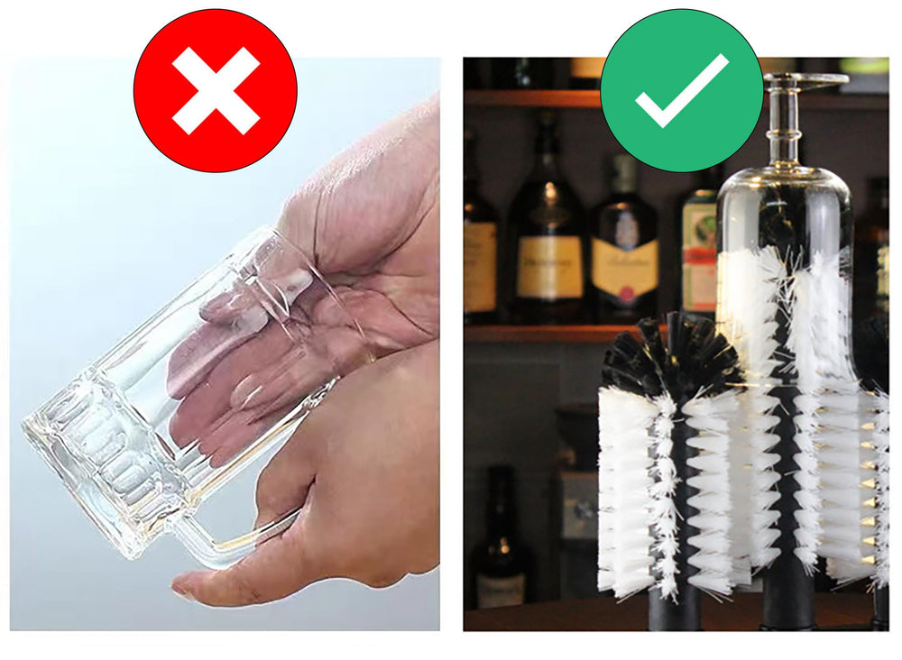 Yesland Water Bottle Cleaning Brush durable-pvc-body stands up to daily use.