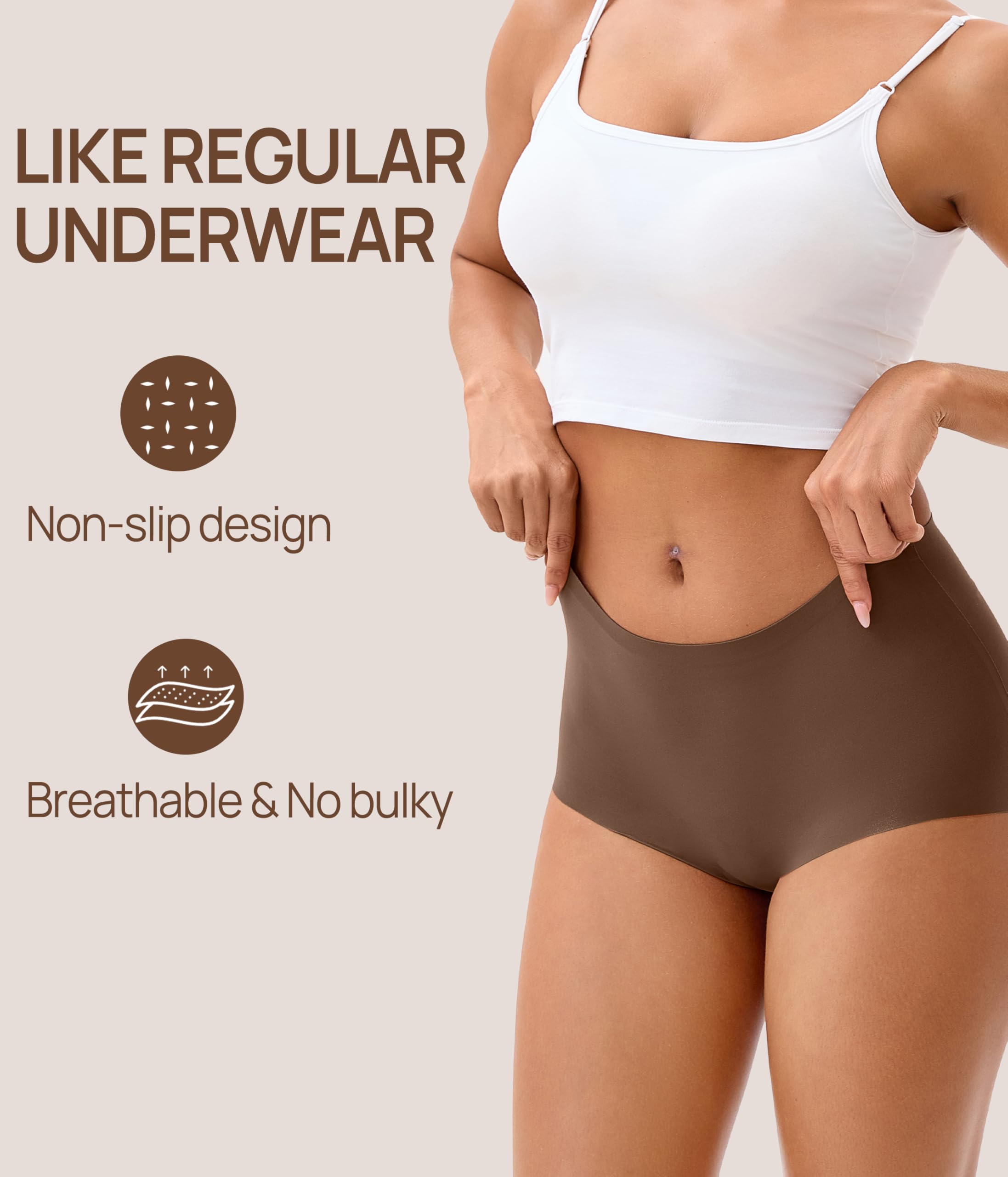 YESWEL breathable ultra-soft fabric for all-day comfort