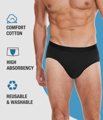 YESWEL black XL flat lay showcases 3-pack convenience for travel and daily use.