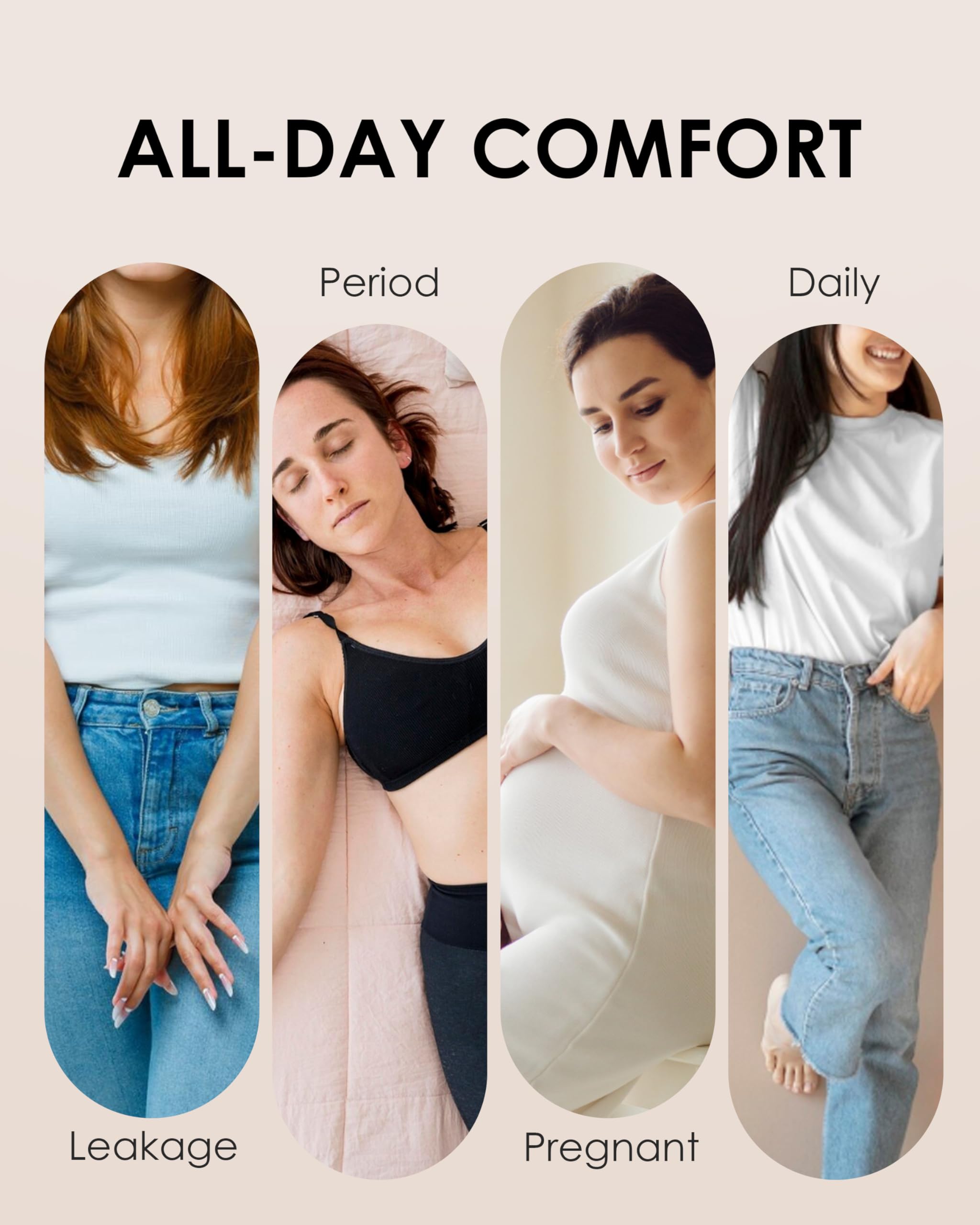YESWEL underwear supports postpartum recovery with discreet coverage.
