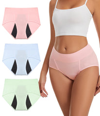 YESWEL incontinence underwear for women, front view in a 3-pack, discreet daily protection.
