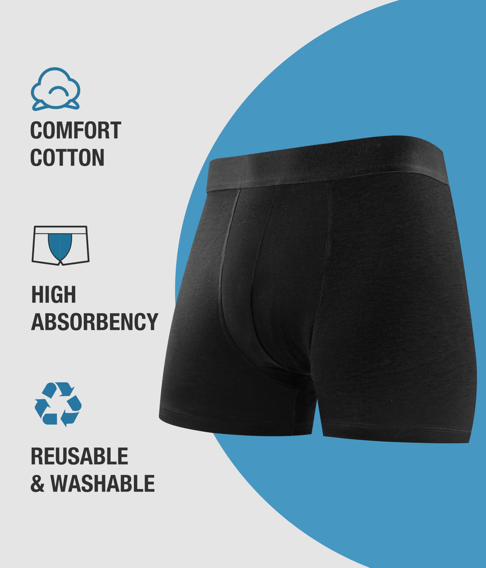 YESWEL men's underwear side profile, comfortable all-day fit.