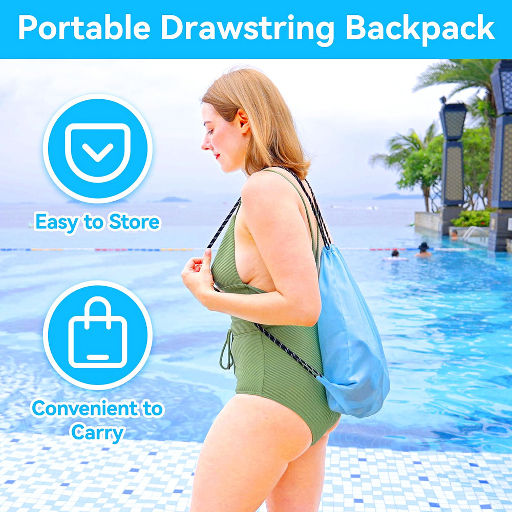 YESYBC blue baby carrier ideal for beach days and pool lessons