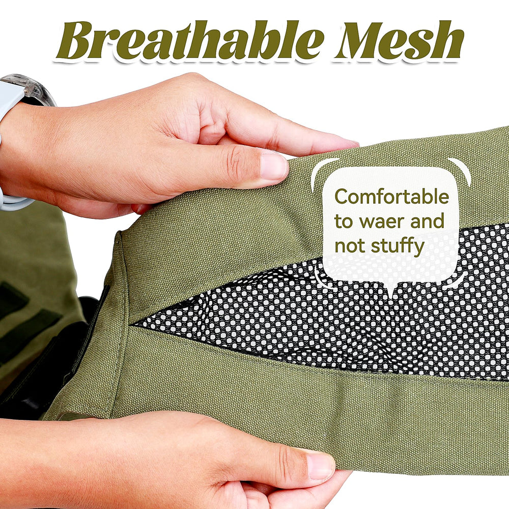 YESYBC baby sling carabiners for essentials like bottles and pacifiers