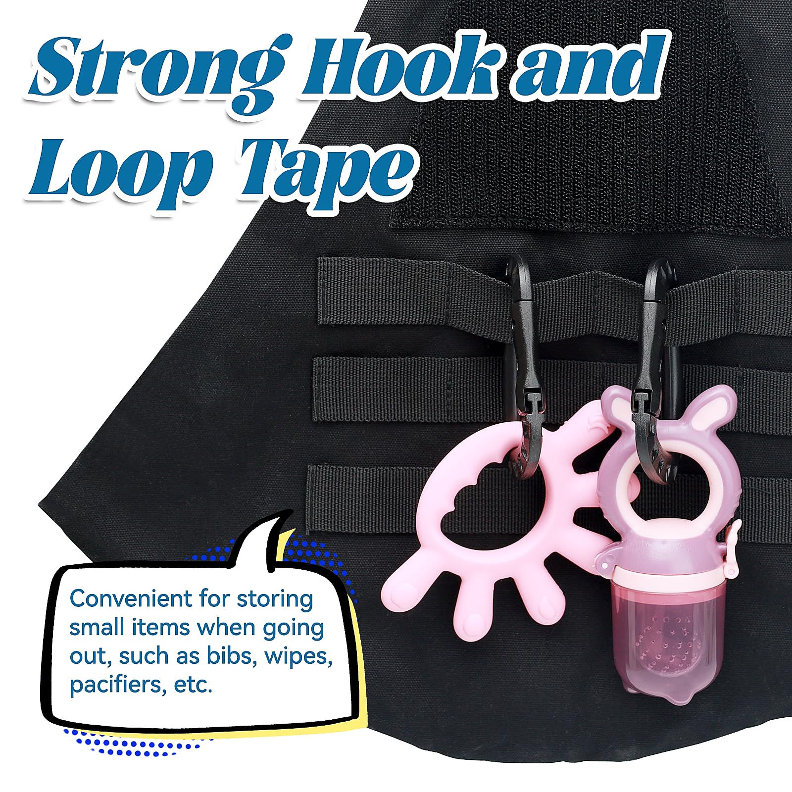 YESYBC carabiners keep essentials within reach during outings.