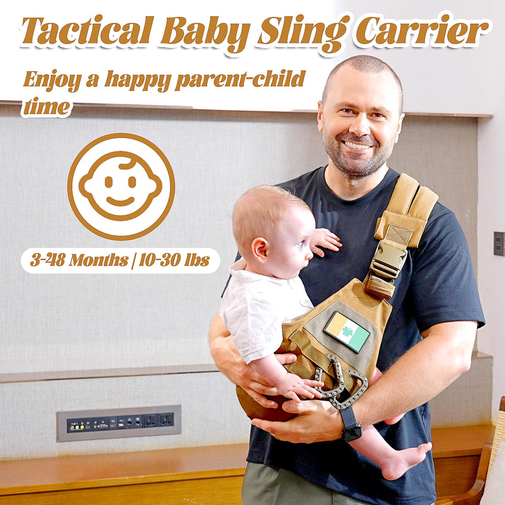 YESYBC Baby Sling Carrier worn on hip enables hands-free daily tasks.
