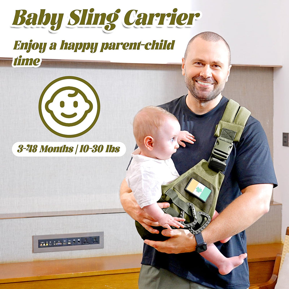 YESYBC baby sling mesh shoulder straps for better airflow and comfort