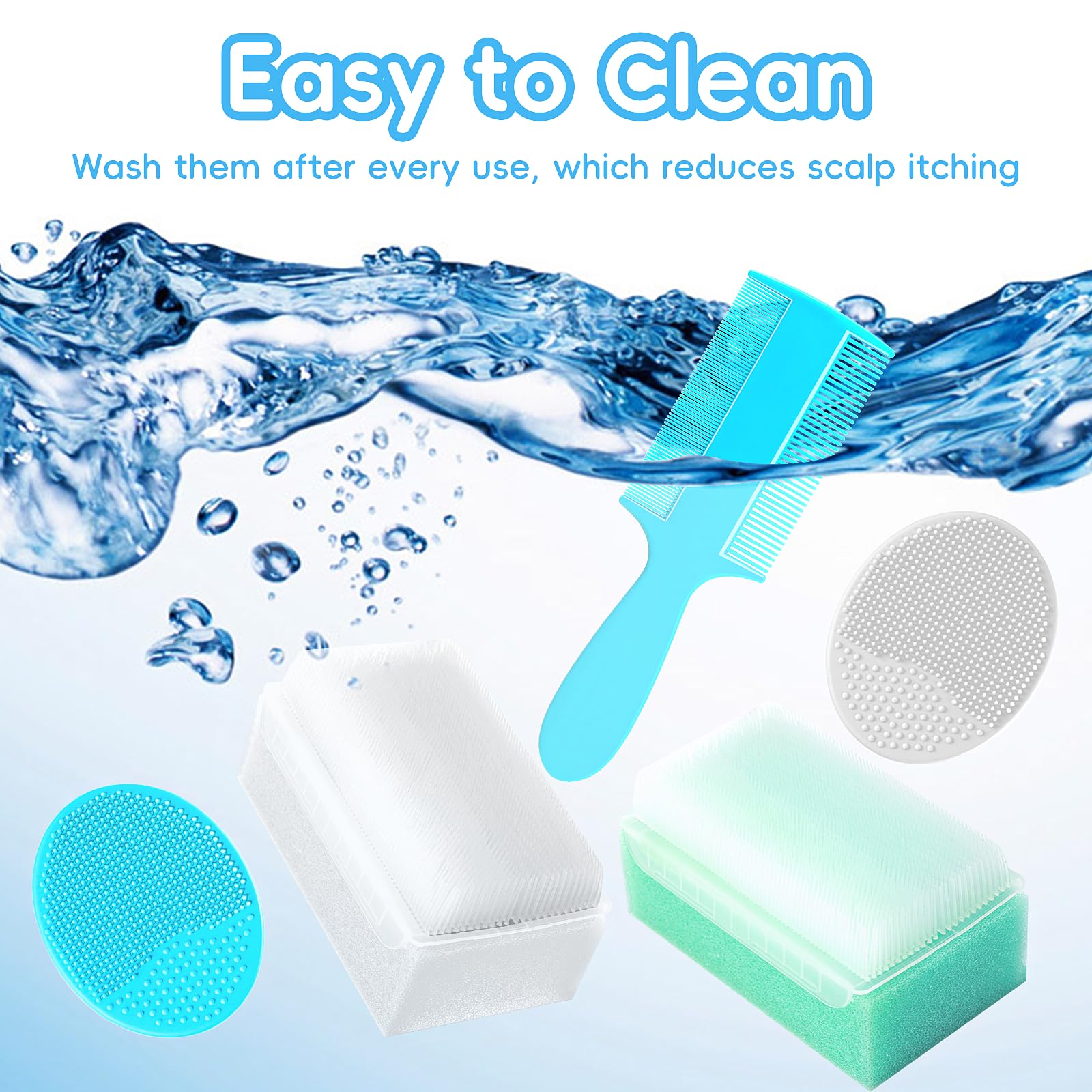 YESYBC ergonomic handles simplify grooming for parents and babies.