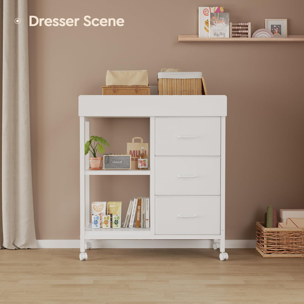 YeTom Changing Table Dresser easy assembly with included hardware