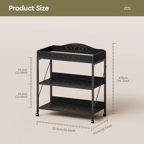 Yetom compact design fits small nurseries without sacrificing storage.