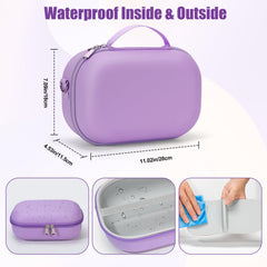 Yewltvep removable molded tray keeps pumps secure and stable.