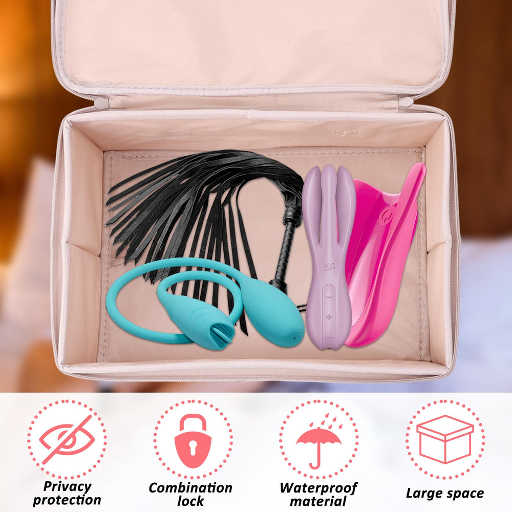 YEXEXINM portable organizer case ideal for closet, drawer, or suitcase