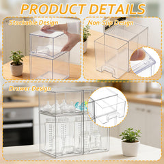 YEXEXINM small drawer keeps pacifiers organized and within reach