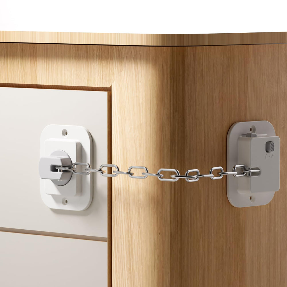 YEYA anti-tip anchor complete kit with plates and straps ready to install.