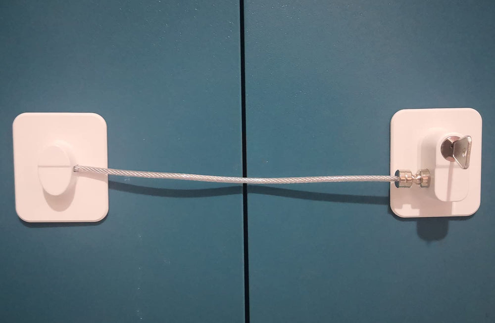 YEYA bookshelf-to-wall security prevents tipping and damage