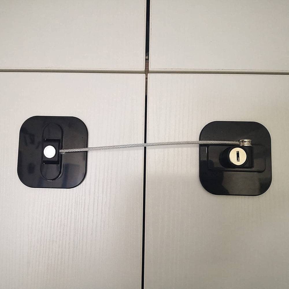 YEYA fridge lock with key for controlled access