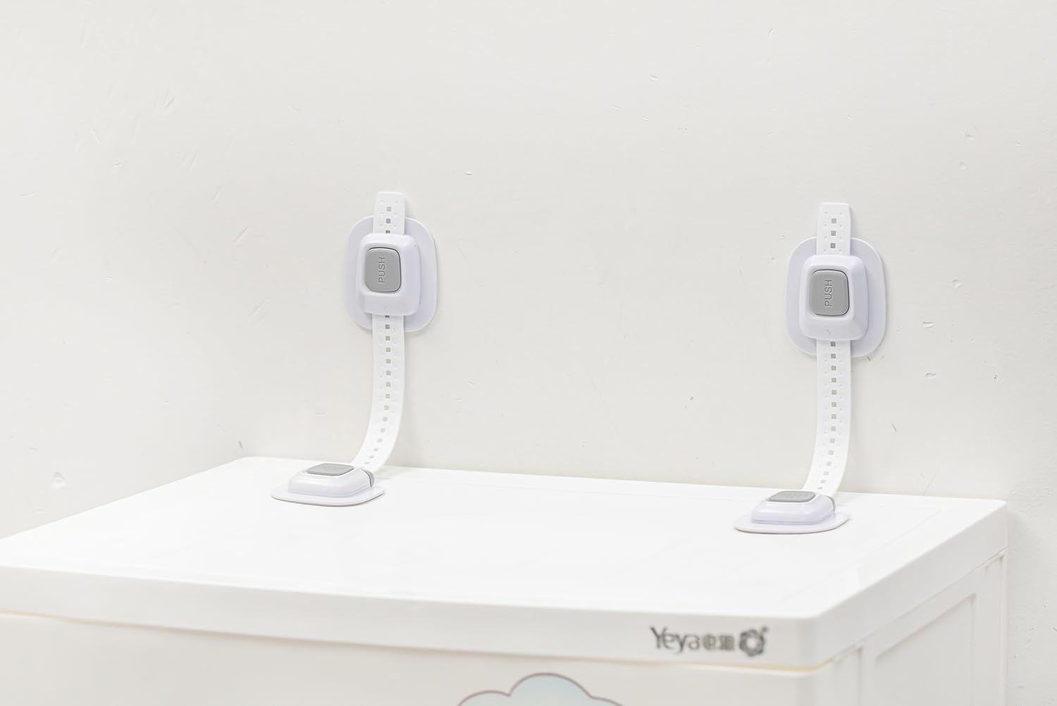YEYA multi-purpose furniture anchor suitable for dressers and shelves.