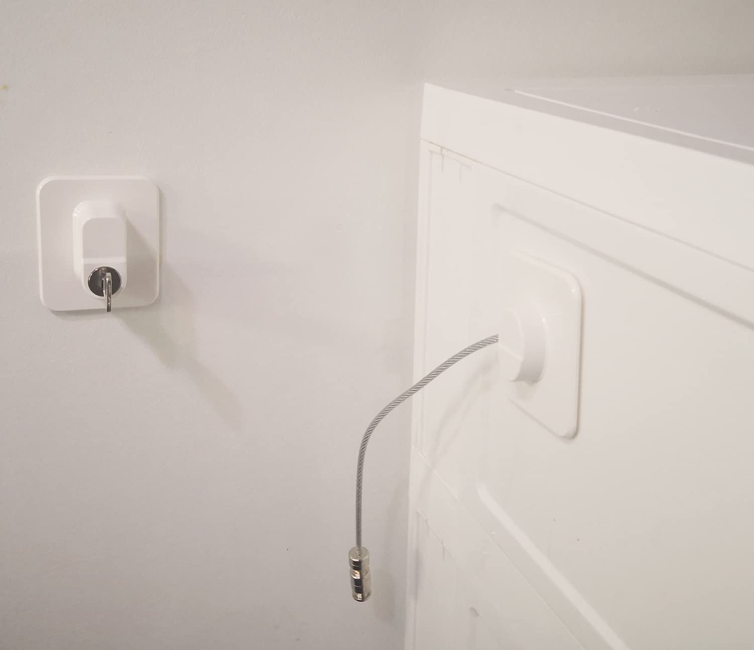 YEYA removable adhesive system enables easy relocation without wall marks