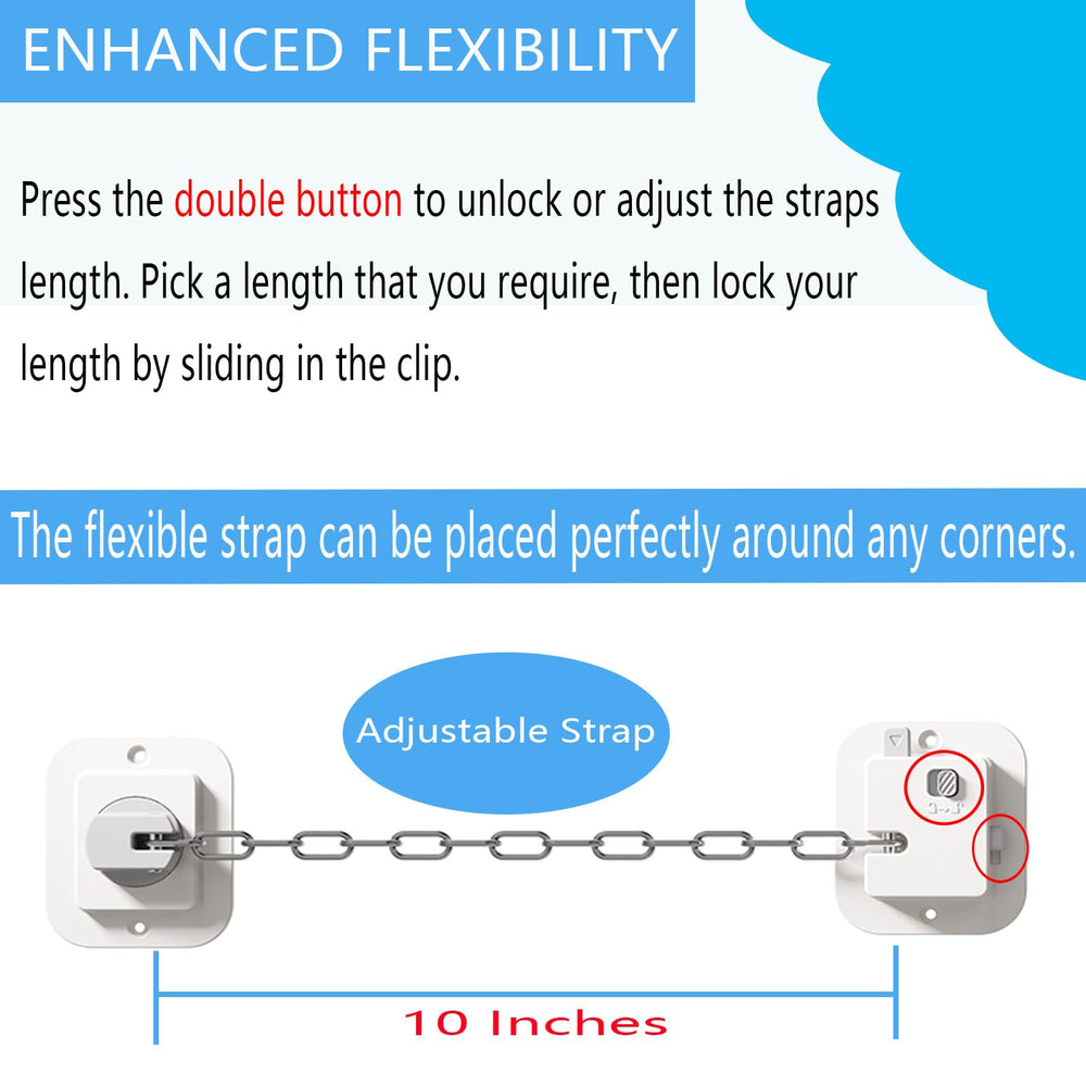 YEYA rust-proof hardware ensures long lasting connections
