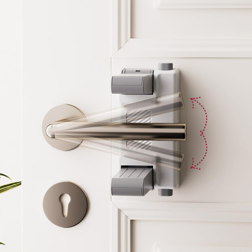 YEYA universal lever lock fits left- and right-handed doors for broad compatibility.