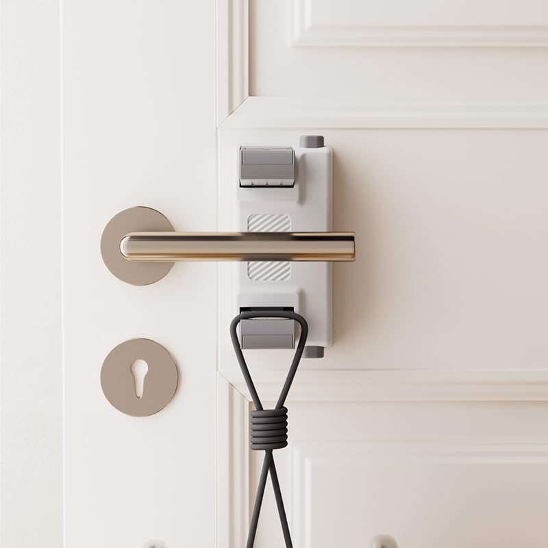 YEYA locks securely grip lever without slipping during frequent door use.