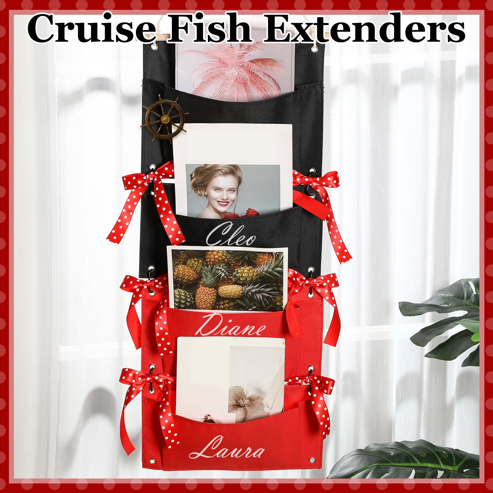 Yeyeplum wall-mount design saves space on doors during cruises.