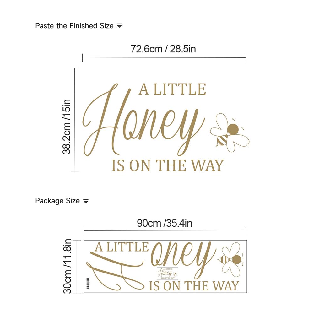 Yeysynana A Little Honey decor is ideal for nursery or gender reveal celebrations