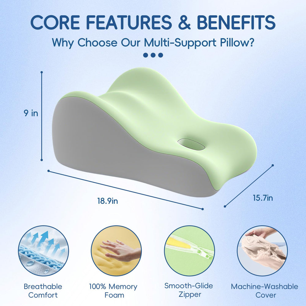 YFZD3087 latex comfort pillow used for pregnancy support
