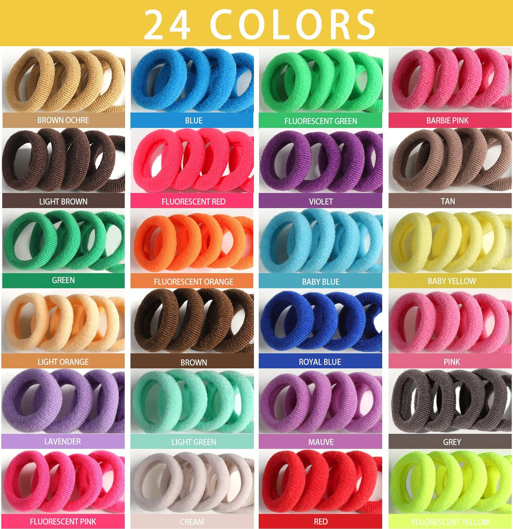 YGDZ soft elastic bands protect hair with gentle stretch