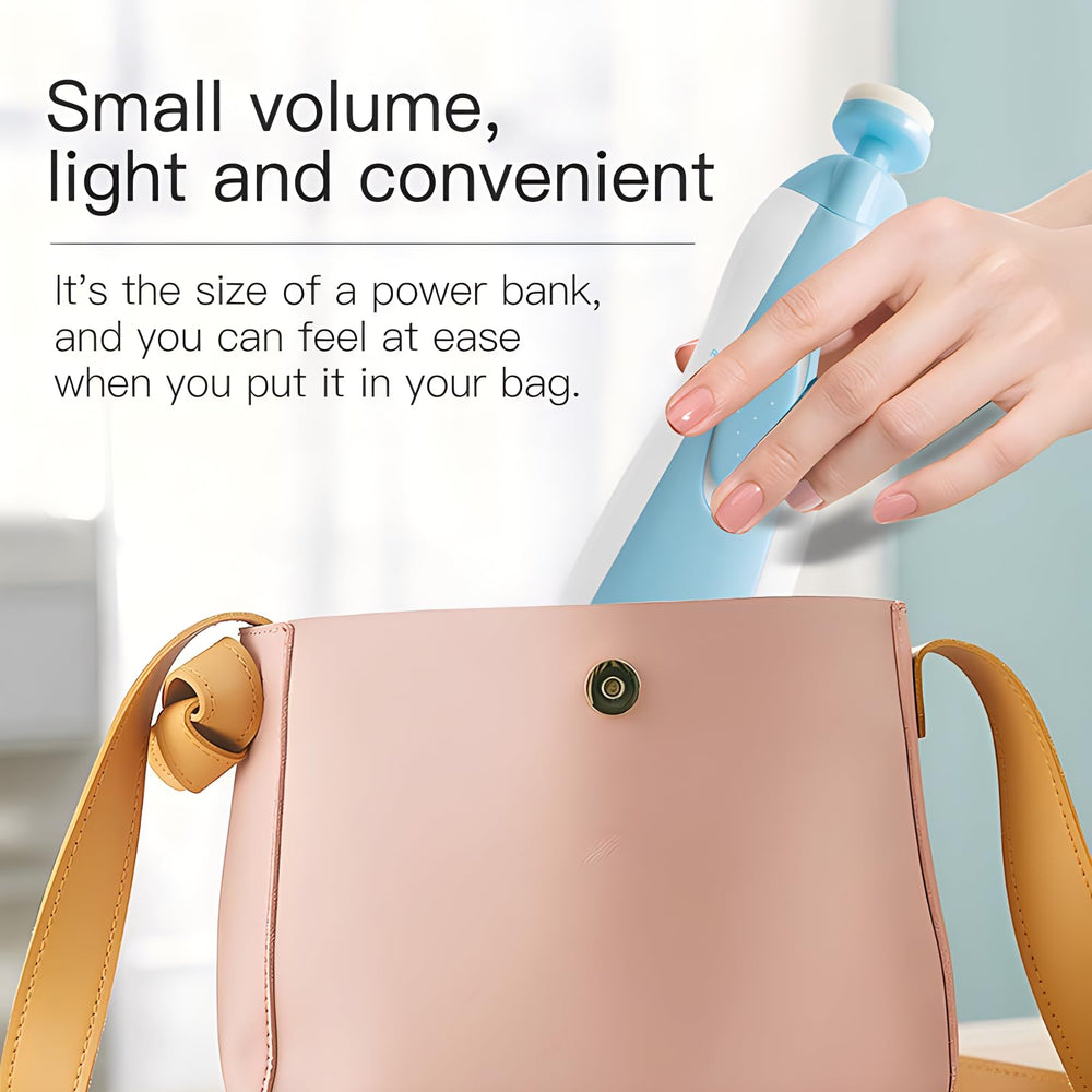 YGLOWORM whisper-quiet motor minimizes disturbance during care.