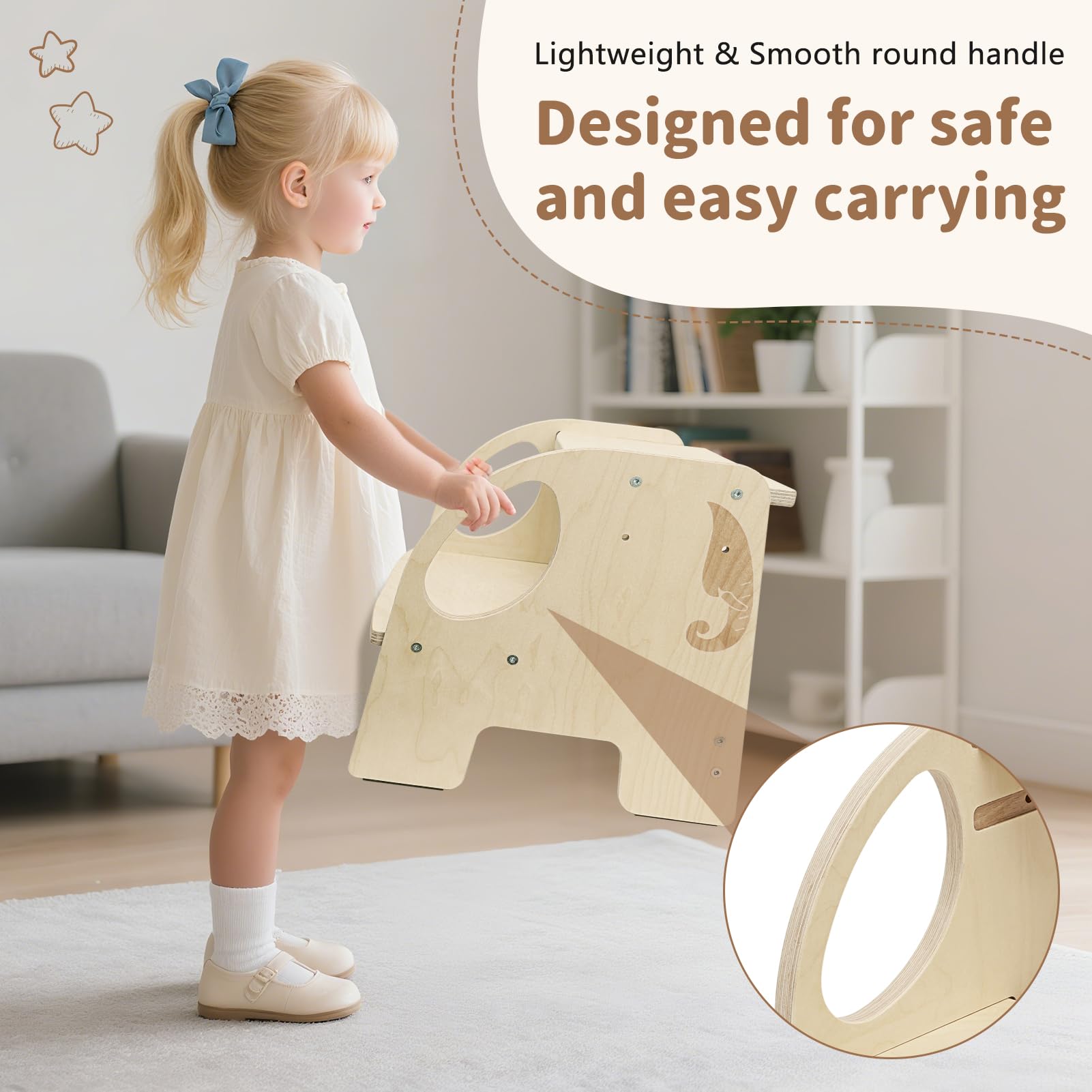 YHANEC easy clean surface that wipes down quickly after use