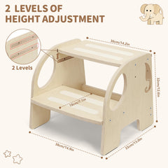 YHANEC side armrests aid toddlers in safe climbing and stepping down