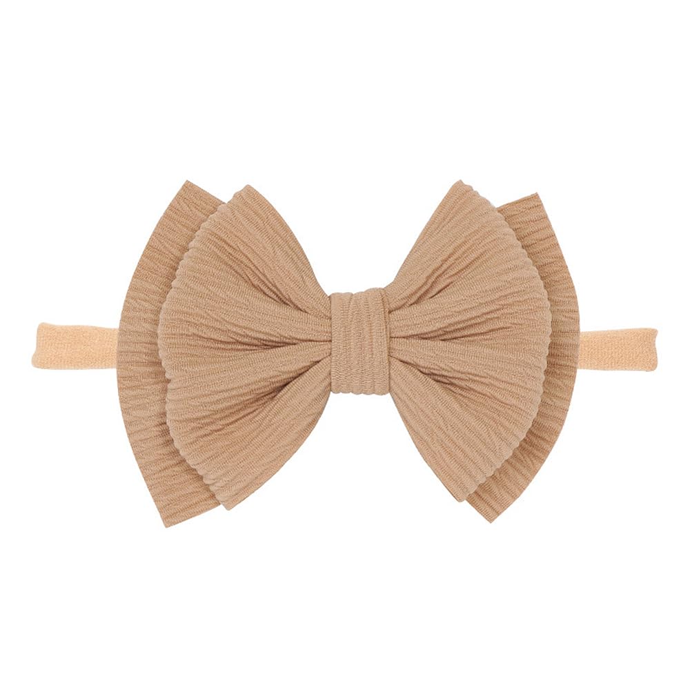 Yheahin chiffon bow headband adds subtle elegance for special occasions